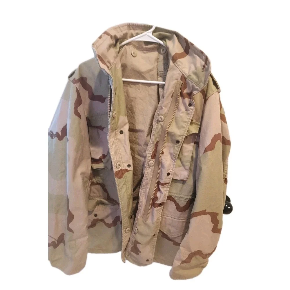 US Military DCU M65 Field Jacket M-65 Cold Weather Coat Medium Regular 1999 27-B